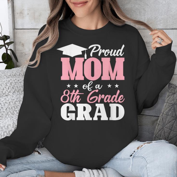 Proud Mom Of An Awesome 8th Grade Graduate 2026 Graduation Unisex Sweatshirt