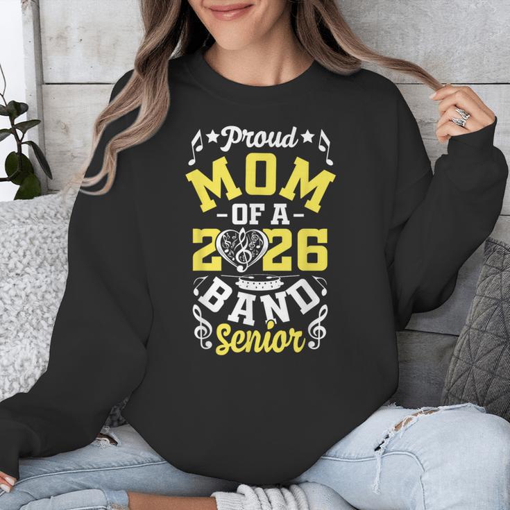 Proud Mom Of a Band Senior 2026 Graduation Unisex Sweatshirt