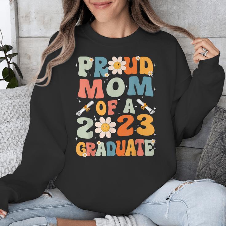 Proud Mom Of A Class Of 2023 Graduated Graduation Women Unisex Sweatshirt