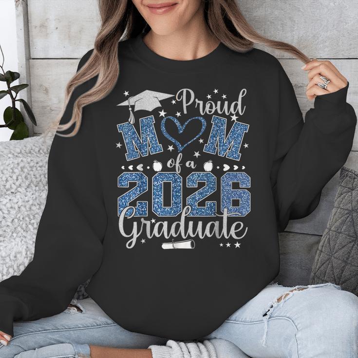 Proud Mom Of a Class Of 2026 Graduate Senior Graduation Unisex Sweatshirt