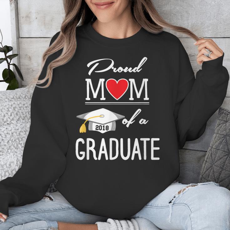 Proud Mom Of A High School Graduation Senior Mom Shirt Unisex Sweatshirt