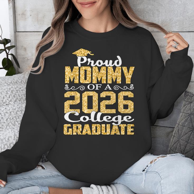 Proud Mommy Of A 2026 College Graduate Shirt Graduation Unisex Sweatshirt