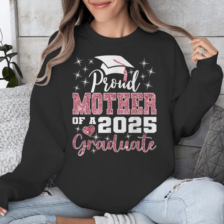 Proud Mother Of 2025 College Graduate Family Graduation Unisex Sweatshirt