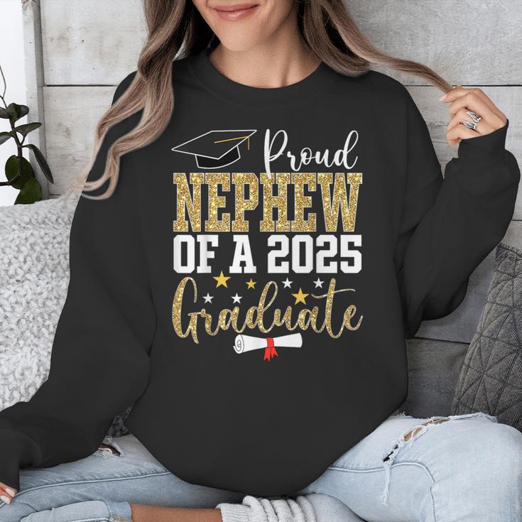Proud Nephew Of A 2025 Graduate Nephew Graduation 2025 Unisex Sweatshirt