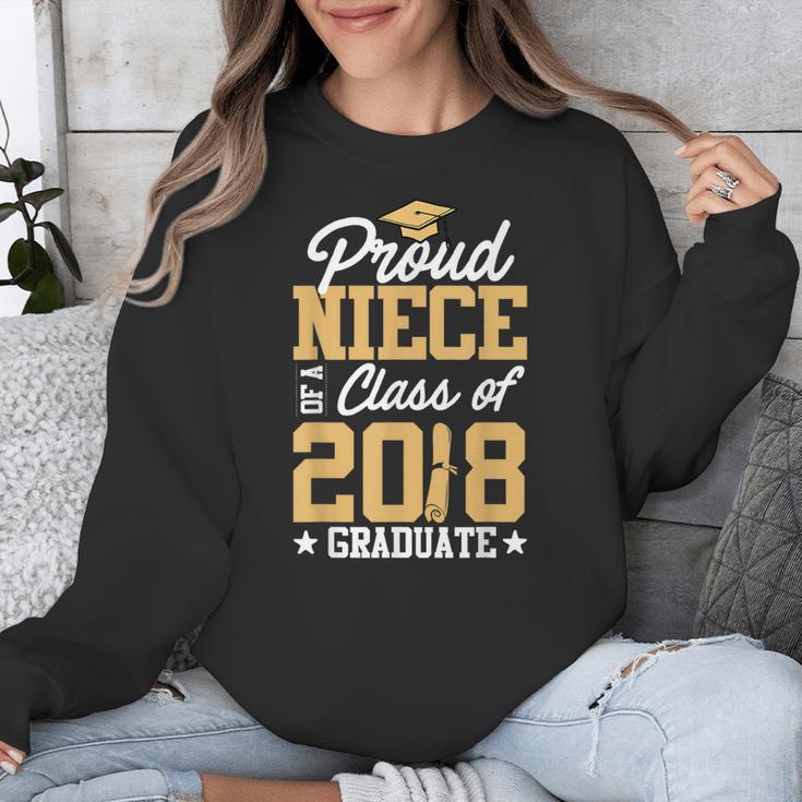 Proud Niece Graduation Shirts For Family 2018 Unisex Sweatshirt