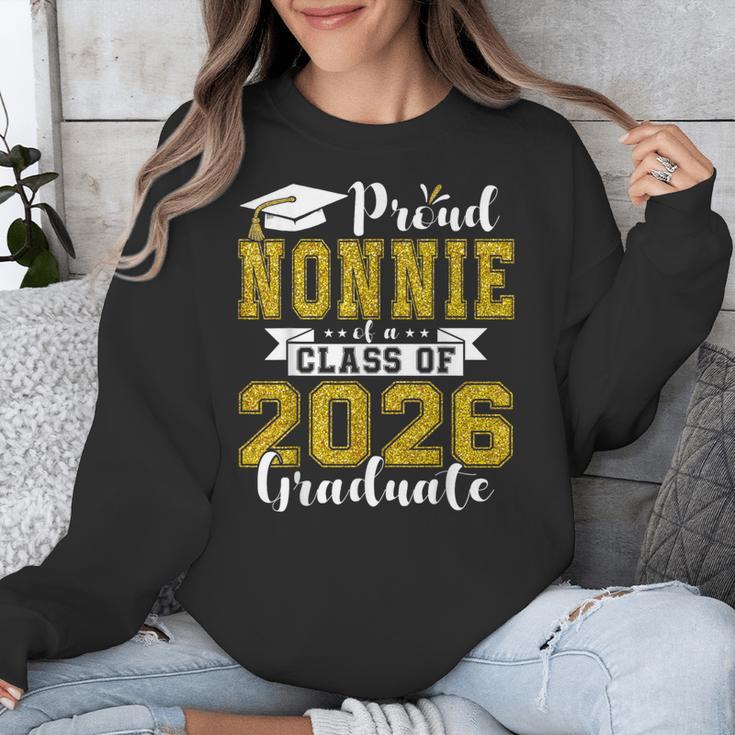 Proud Nonnie Of a Class Of 2026 Graduate Graduation 2026 Unisex Sweatshirt