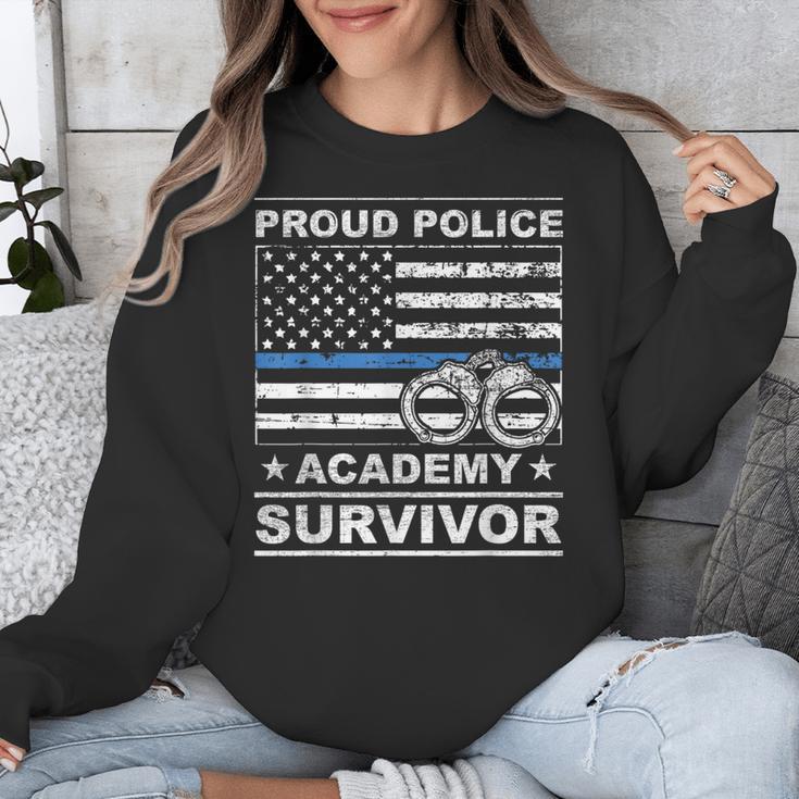 Proud Police Academy Survivor Graduation Unisex Sweatshirt