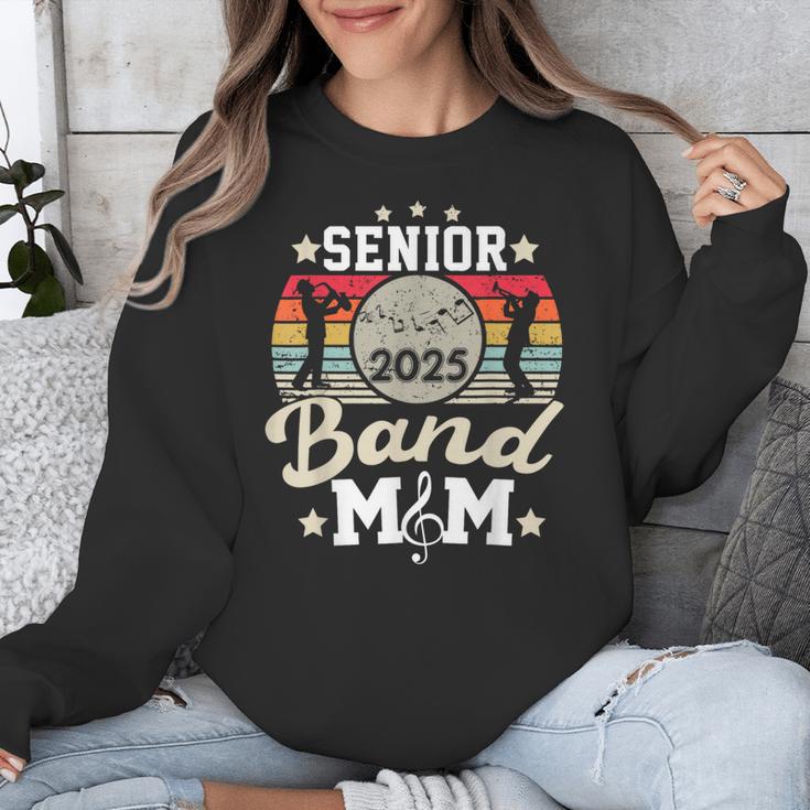 Proud Senior Mom Marching Band Mom Class Of 2025 Graduation Unisex Sweatshirt
