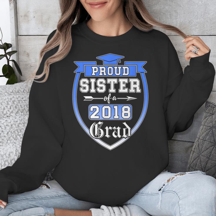 Proud Sister Of a 2018 Grad Graduation Family Unisex Sweatshirt