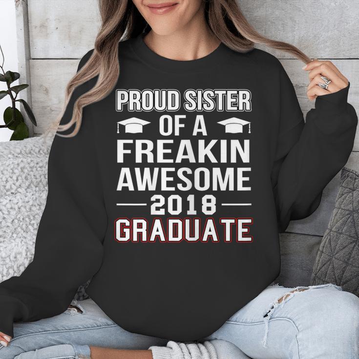 Proud Sister Of A 2018 Graduate Senior GraduationShirt Unisex Sweatshirt