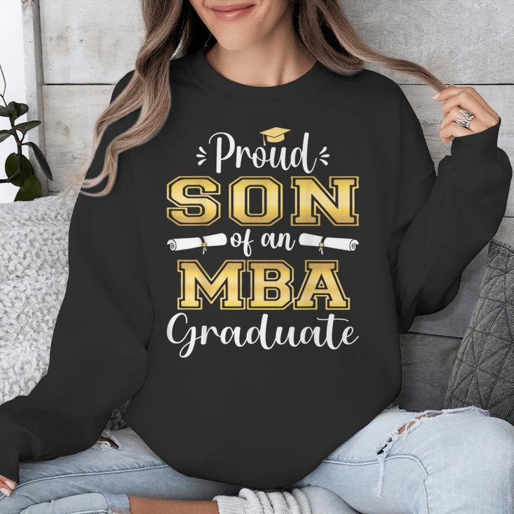 Proud Son Of 2023 Class MBA Graduate Family Graduation Unisex Sweatshirt
