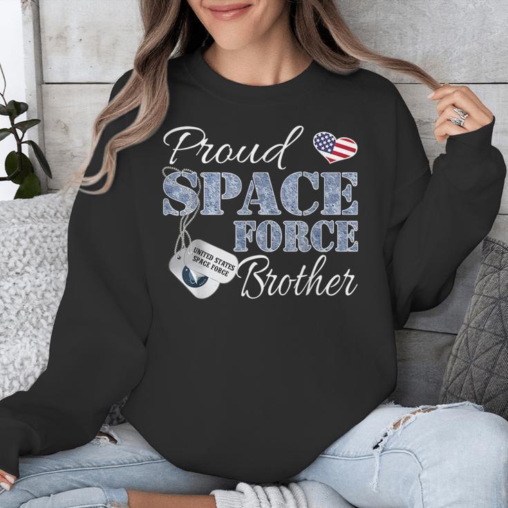 Proud Space Force Brother Space Force Graduation Tee Unisex Sweatshirt