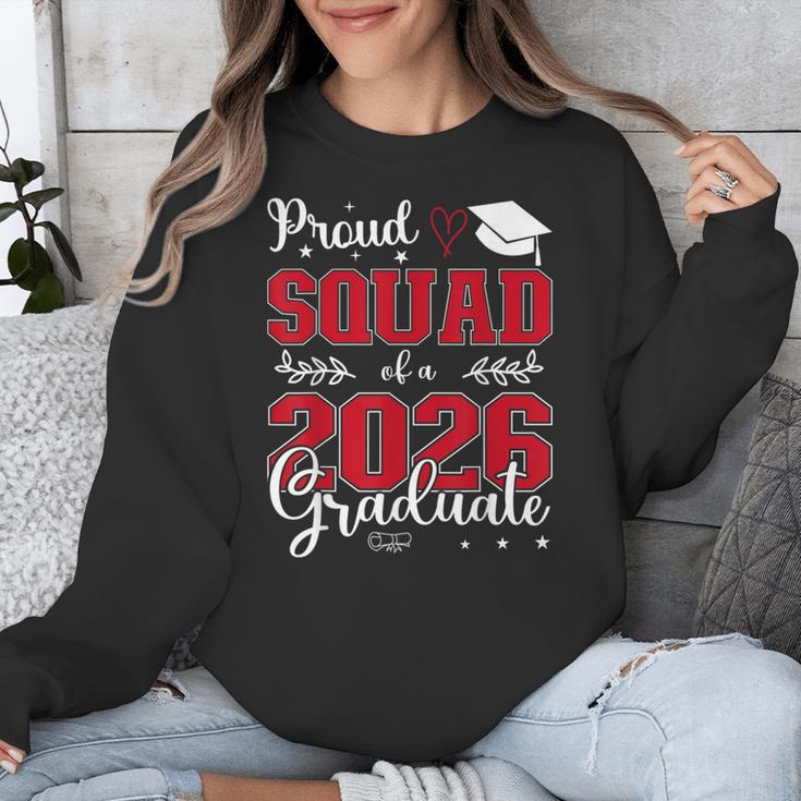 Proud Squad Of a Class Of 2026 Graduate For Graduation Unisex Sweatshirt