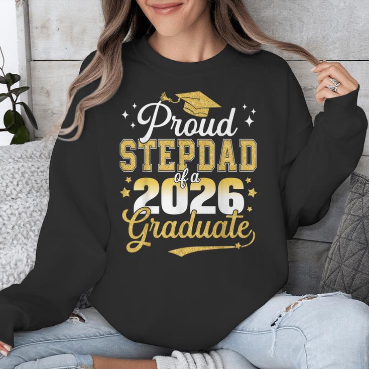 Proud Stepdad Of a Class Of 2026 Graduate Senior Graduation Unisex Sweatshirt