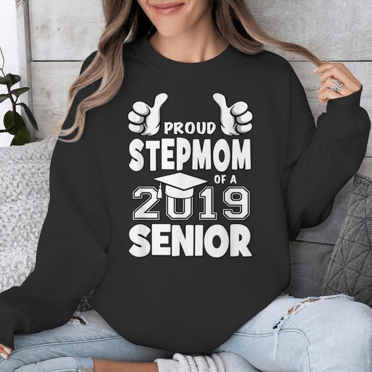 Proud Stepmom Of A 2019 Senior School Graduation Shirt Unisex Sweatshirt