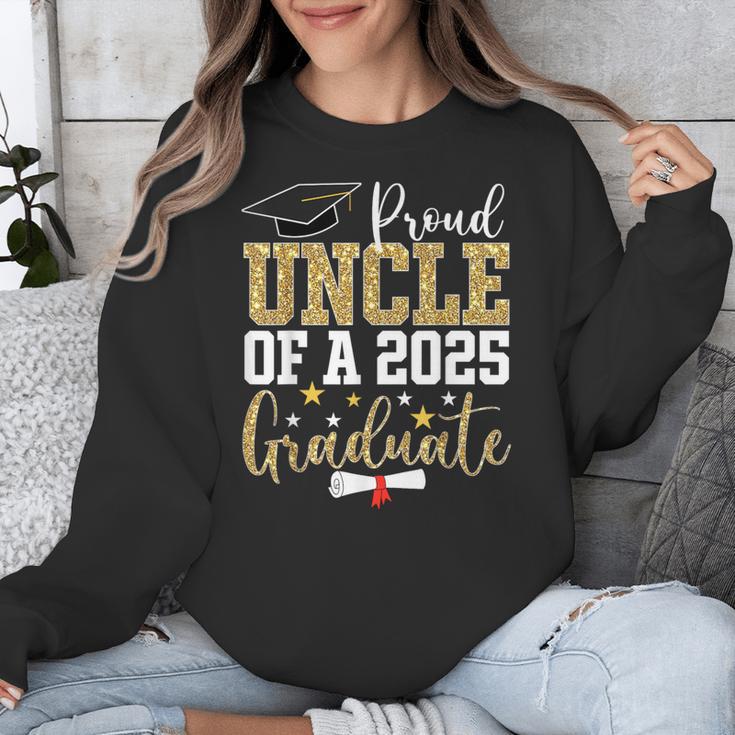 Proud Uncle Of A 2025 Graduate Uncle Graduation 2025 Unisex Sweatshirt