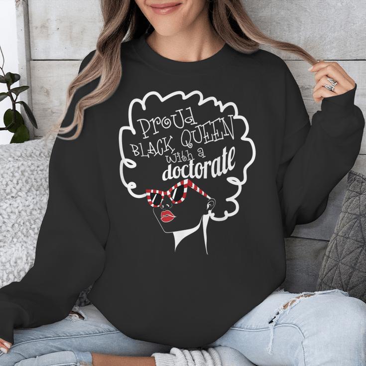 Queen PhD Doctorate Degree Graduation PsyD EdD Unisex Sweatshirt