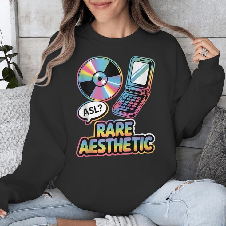Rare Aesthetic Retro Nostalgia Y2K Vibes Unisex Sweatshirt Rare Aesthetic Retro Nostalgia Y2K Vibes Unisex Sweatshirt