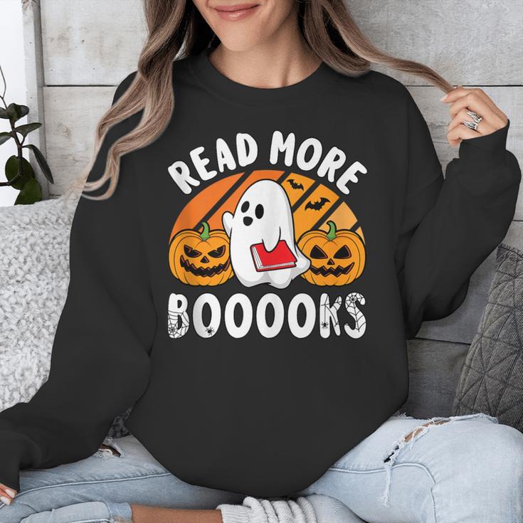 Read More Books Teacher Halloween Men Women Unisex Sweatshirt Read More Books Teacher Halloween Men Women Unisex Sweatshirt