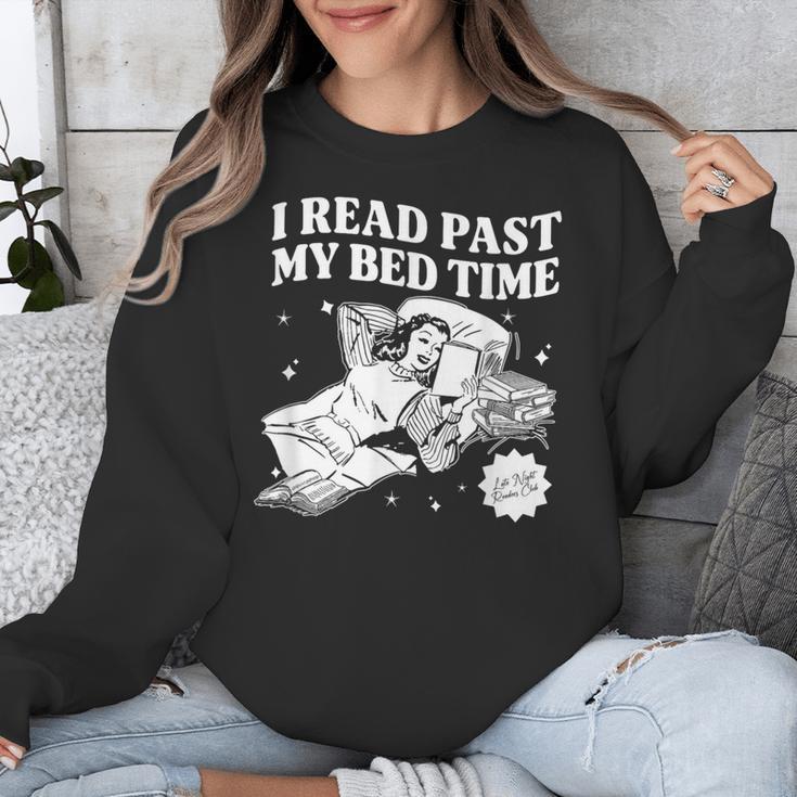 I Read Past My Bedtime Late Night Readers Book Club Unisex Sweatshirt I Read Past My Bedtime Late Night Readers Book Club Unisex Sweatshirt