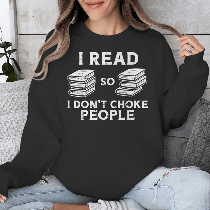 I Read Reading Book Librarian Across America Men Women Kids Unisex Sweatshirt