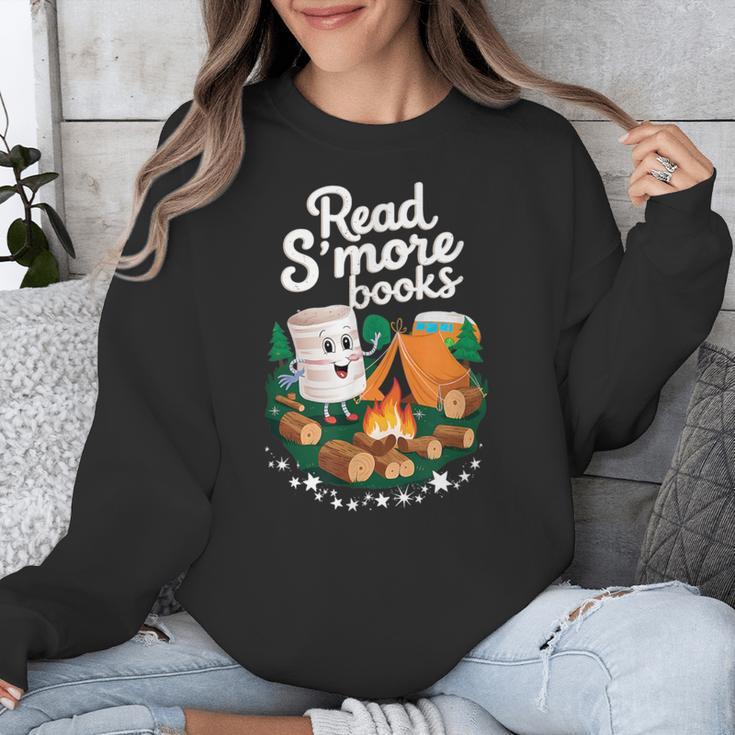 Read S'More Books Around Campfire National Book Week Unisex Sweatshirt