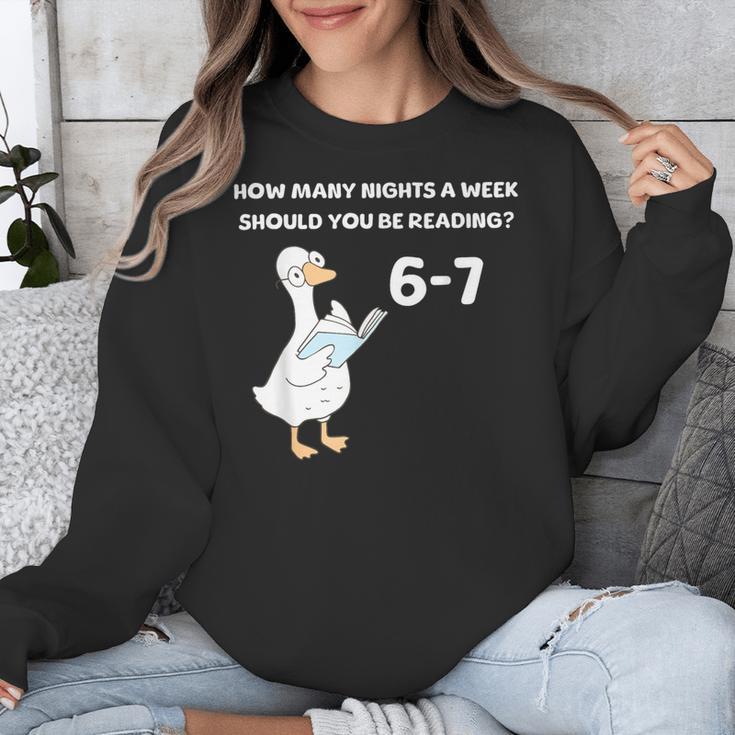 Reading 6-7 Silly Goose Read Books Bookish Bookworm Unisex Sweatshirt Reading 6-7 Silly Goose Read Books Bookish Bookworm Unisex Sweatshirt