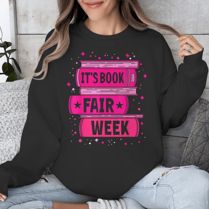 Reading Books Its Book Fair Week Unisex Sweatshirt