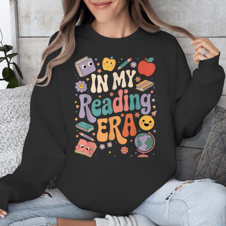 In My Reading Era Books Lovers Men Women Kids Unisex Sweatshirt