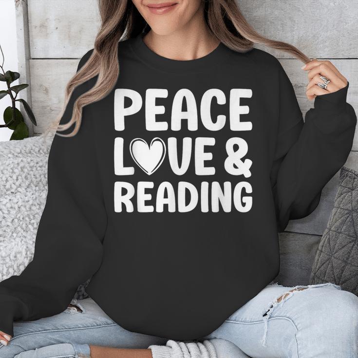 Reading I Love Books And Reading Unisex Sweatshirt