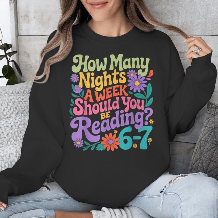 Reading Six Seven Meme Book Lover 67 Teacher 6 7 Unisex Sweatshirt Reading Six Seven Meme Book Lover 67 Teacher 6 7 Unisex Sweatshirt