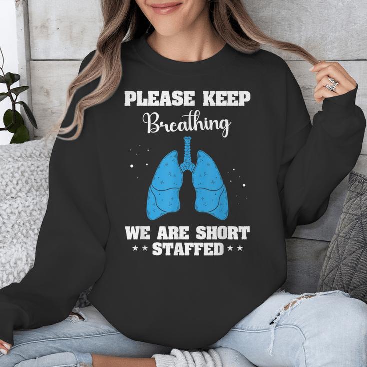 Respiratory Therapist Appreciation RT School Graduation Unisex Sweatshirt