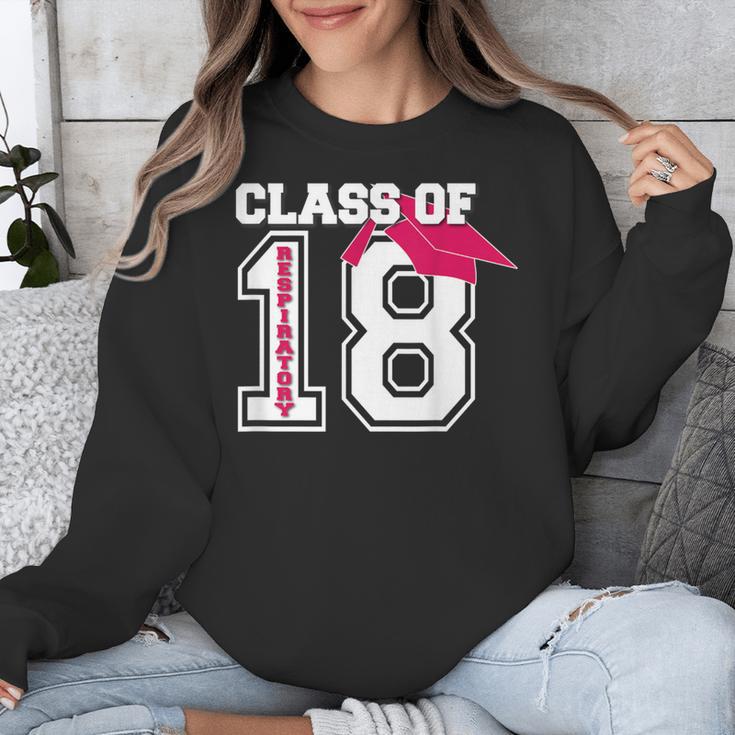 Respiratory Therapist Graduation Class Of 2018 Women RT Unisex Sweatshirt