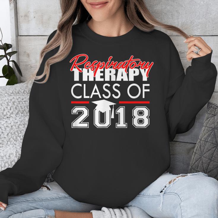 Respiratory Therapy Class Of 2018 Graduation Shirt Women Men Unisex Sweatshirt