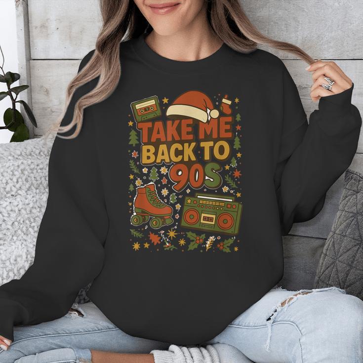 Retro 90s 80s Baby Christmas Holiday Nostalgia Unisex Sweatshirt Retro 90s 80s Baby Christmas Holiday Nostalgia Unisex Sweatshirt
