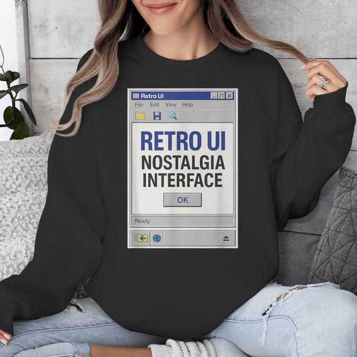 Retro Computer Dialog Box 90s Desktop Interface Nostalgia Unisex Sweatshirt Retro Computer Dialog Box 90s Desktop Interface Nostalgia Unisex Sweatshirt