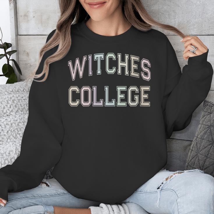 Retro Stay Away From Me WITCHES COLLEGE Introvert AntiSocial Unisex Sweatshirt