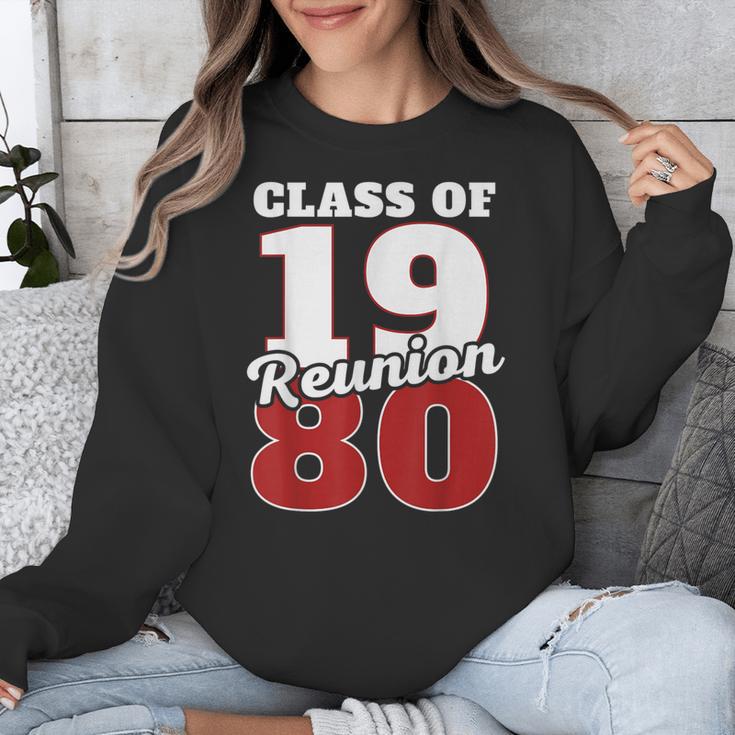 Reunion 1980 Class Of 1980 Reunion 80 Graduation 1980 Unisex Sweatshirt