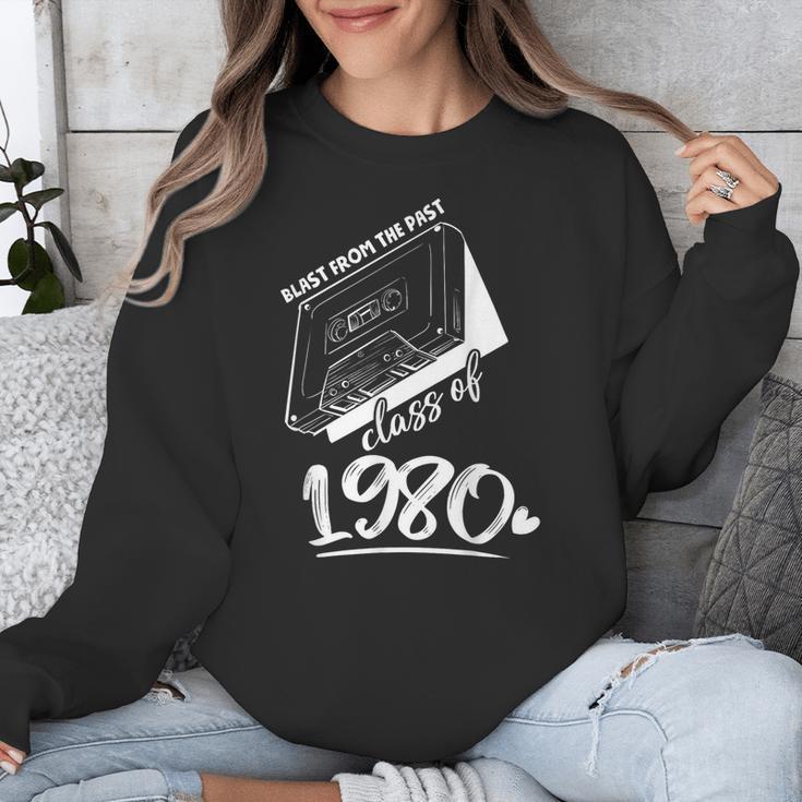 Reunion Class Of 1980 School Graduation Blast From The Past Unisex Sweatshirt