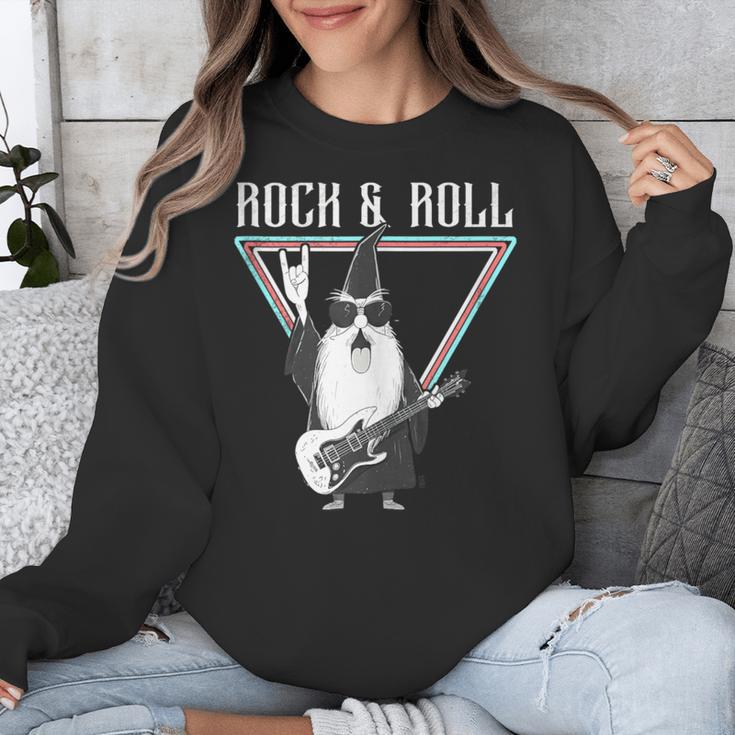 Rock & Roll Wizard Music Nostalgia Unisex Sweatshirt