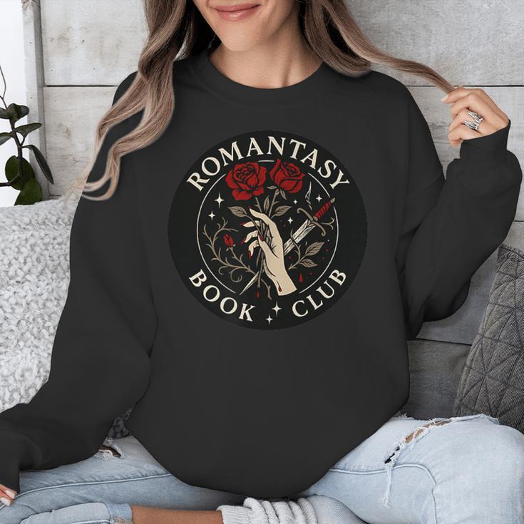 Romantasy Book Club Enthusiast Unisex Sweatshirt