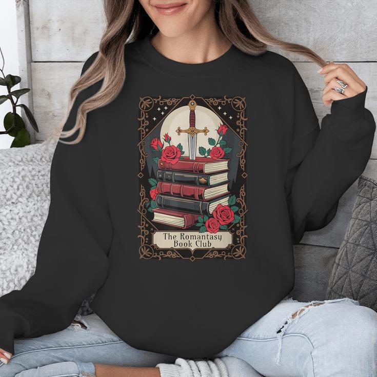 Romantasy Book Club Tarot Card Unisex Sweatshirt