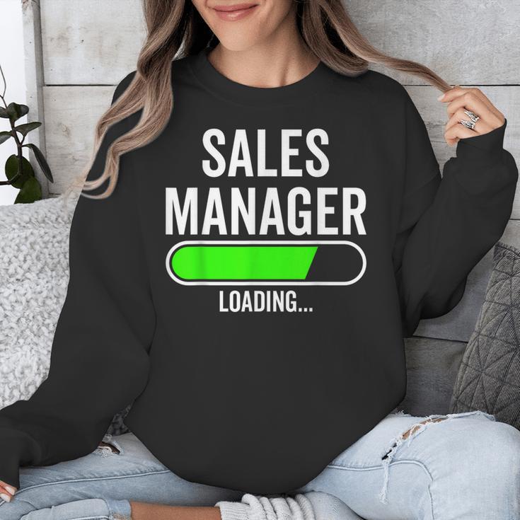 Sales Manager Loading Graduation Graduate New Job Unisex Sweatshirt