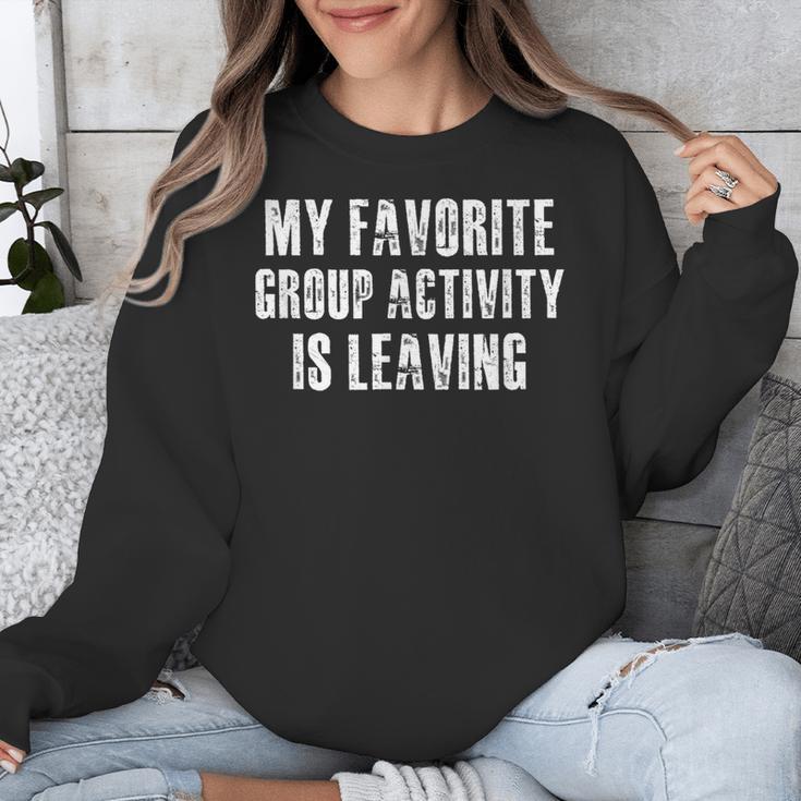 Sarcastic Introvert Antisocial Humorous Unisex Sweatshirt Sarcastic Introvert Antisocial Humorous Unisex Sweatshirt