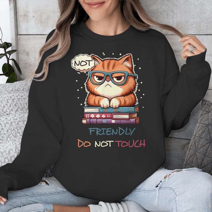 Sarcastic Loner Introvert Not a Friendly Do Not Touchs Unisex Sweatshirt Sarcastic Loner Introvert Not a Friendly Do Not Touchs Unisex Sweatshirt