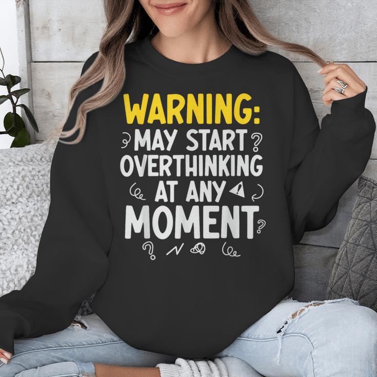 Sarcastic Saying For Overthinkers Introverts Unisex Sweatshirt Sarcastic Saying For Overthinkers Introverts Unisex Sweatshirt