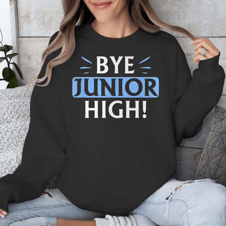 Say Goodbye To Junior High School Fun Graduation Unisex Sweatshirt
