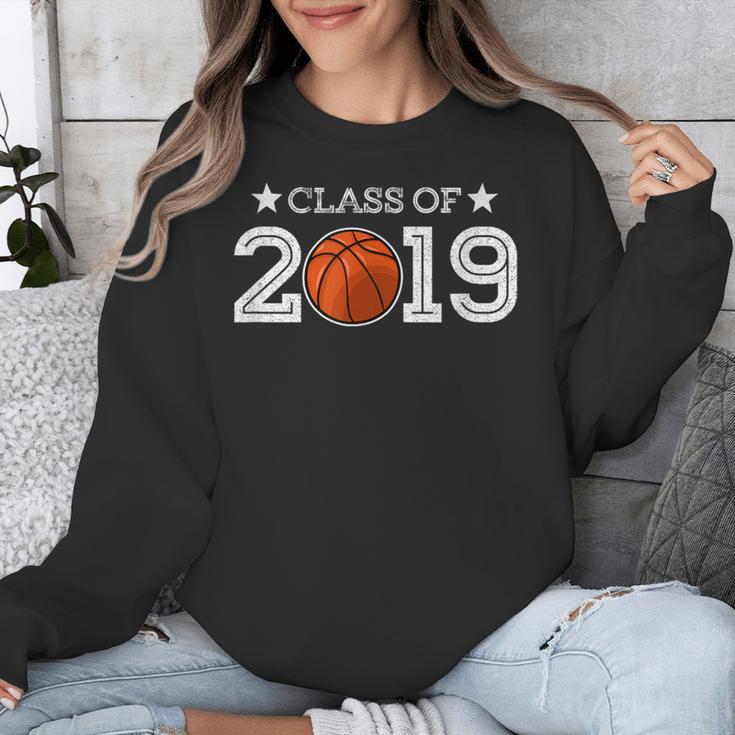 Senior 2019 Basketball Shirt Graduation Class Of 2019 Stars Unisex Sweatshirt