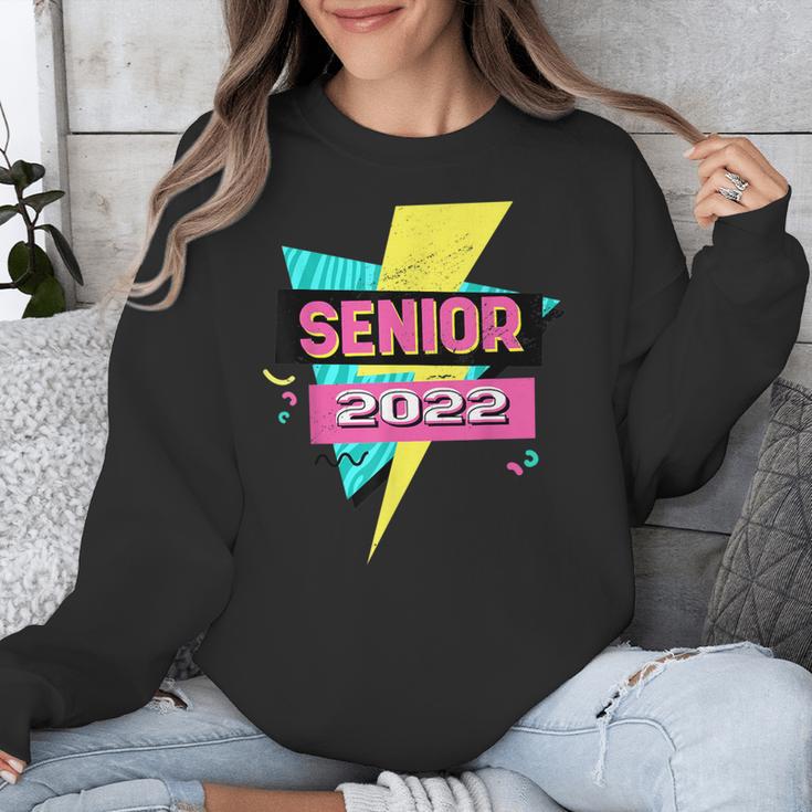Senior 2022 Graduation Class Of 2022 Retro 90's Graduation Unisex Sweatshirt