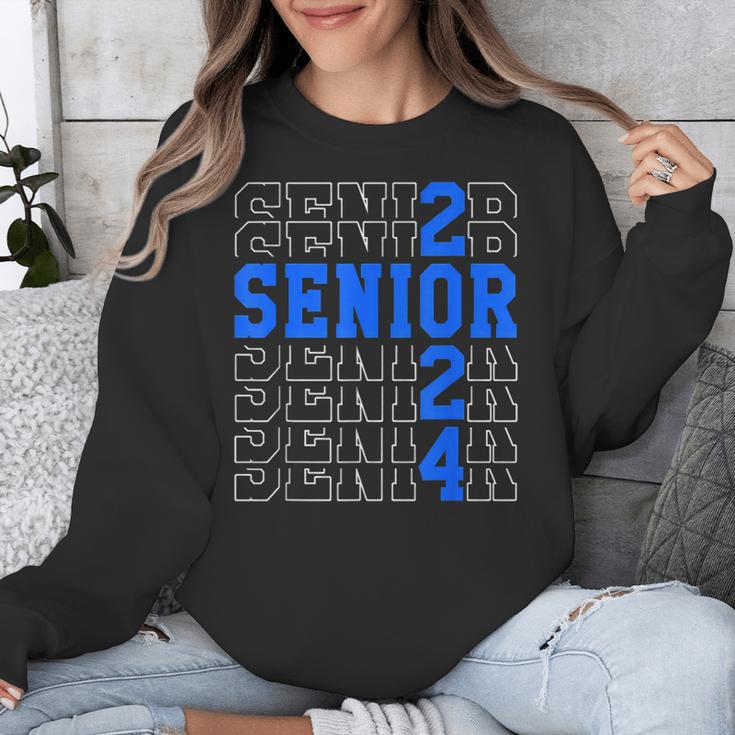Senior 2024 Graphic Class Of 2024 Graduation Graphic Unisex Sweatshirt